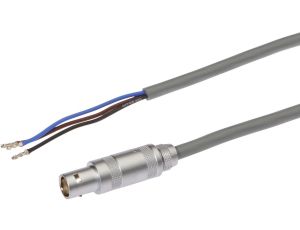 Kabel połączeniowy, 5m, żeński (gniazdo) 3-PIN prosty, Końcówka wolna, 3 żyły, VK500940