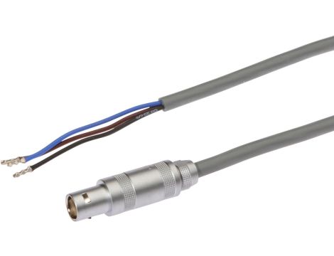 Kabel połączeniowy, 5m, żeński (gniazdo) 3-PIN prosty, Końcówka wolna, 3 żyły, VK500940