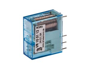 Przekaźnik kołyskowy, 79x75x15mm, 2 zestyki przełączne, 8A, 24VDC, -40-70C, VR100112