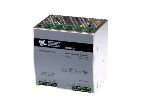 Zasilacz prądu stałego, 3-fazowy, 125x100x126mm, 24-48V, 10A, 340-550V AC, złącze śrubowe, IP20, NCKB1001