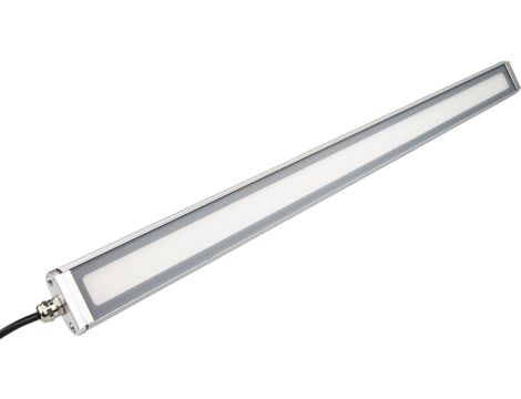 Oświetlenie maszynowe LED, 60x600x51mm, światło białe, 24W, 2800lx, 6000K, 24V, -30-50C, kabel PVC, EM510101