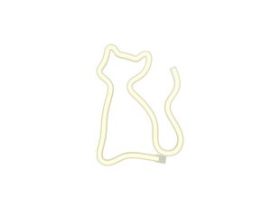 Neon LED KOT ciepły biały Bat + USB FLNEO3 Forever Light