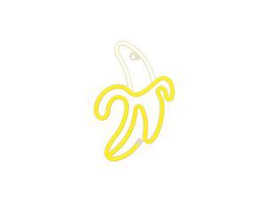 Neon LED BANAN biały żółty Bat + USB FLNE10 Forever Light