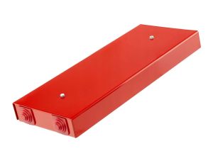 Puszka przeciwpożarowa PIP-7A P10x2x4 prostokątna, E90, przelotowa, wymiary 114x30x286mm, czerwony 84627616