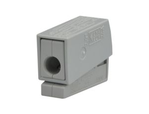 Szybkozłączka przelotowa 2x 1,0-2,5mm2 uniwersalna (na drut / na linkę) 400V/24A ORYGINALNA 100szt. 224-101