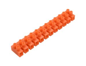 Listwa 12-torowa 6mm2 400V pomarańczowa