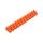 Listwa 12-torowa 6mm2 400V pomarańczowa