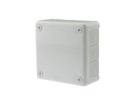 Puszka natynkowa hermetyczna 98x98x42 biała IP55 /10
