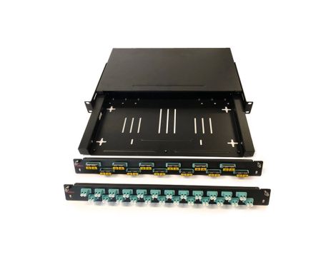 Nieuzbrojona płyta czołowa WPS GEN II do panela RFR-00311-BK 12 x duplex SC, 1U, Grafitowa AFR-00480-04
