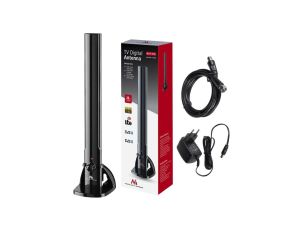 Antena TV DVB-T/T2 H.265 HEVC wewnętrzna tubowa Maclean MCTV-930 LTE, max poziom wyjściowy 100dBV MCTV-930
