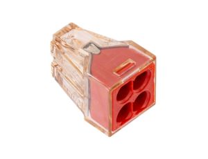 Szybkozłączka 4x 1,5-4,0mm2 na drut 400V/32A ORYGINALNA woreczek 10szt. 773-604