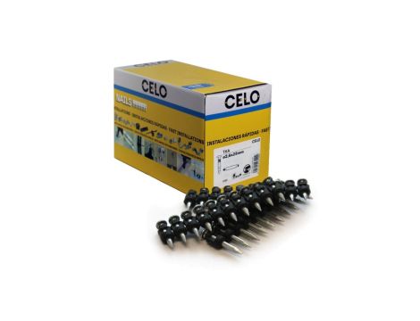 Gwoździe TKA 30mm do osadzaka gazowego CELO FOX / AG20 z gazem 152mm (beton) 1000 szt.