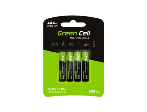 Green Cell Akumulator Ni-MH HR03 / AAA 800mAh /4szt./
