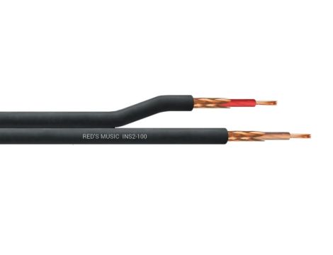 Kabel instrumentalny-audio podwójny 2x(1x0,18mm) INS2-100 STANDARD /100m/