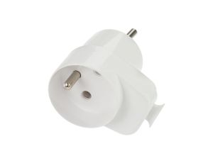 Wtyczka kątowa na kabel + gniazdo 16A