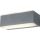 Kinkiet LED 7W 400lm 4000K/neutralna IP54 IK10 zewnętrzny aluminium + poliwęglan szary VILA 7W GRAY NW GXPS173