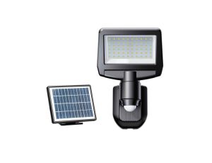 Oprawa LED solarna 10W 1100lm 4000K/neutralna IP44 z cz. zmierzchu i ruchu PIR aku. ABS/PC TOMI SOLAR 10W NW GXSO015