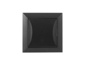 OPAL Wyłącznik łącznik pojedynczy czarny mat WP-1 Op CZ/MAT