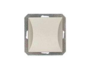 OPAL Wyłącznik łącznik schodowy do ramki satyna WP-5/m Op PI