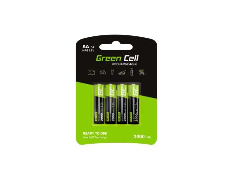 Akumulator Ni-MH R6 AA 2000mAH 1,2V Green Cell /12 sztuk/