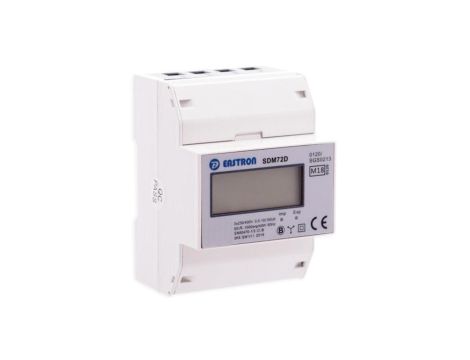 Licznik energii elektrycznej na szynę cyfrowy 3F 10(100)A SDM72DR (MID)