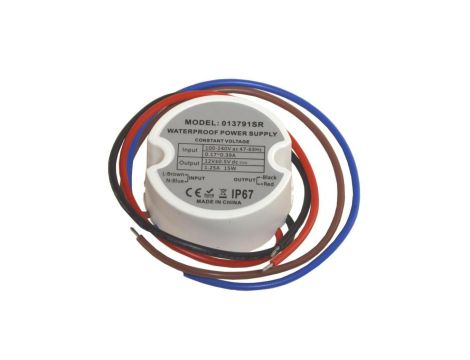 Zasilacz puszkowy LED eco hermetyczny IP67 12V 1,25A 15W 50.0592