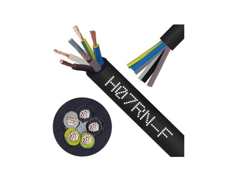 Przewód w gumie H07RN-F / ONPD 5x1,5 450/750V Elektrokabel /100m/