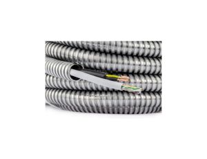 Peszel ochronny metalowy Anaconda Multiflex roz.25 25/21,2mm bezhalogenowy samogasnący rura karbowana elastyczna FCCN 1250N UV