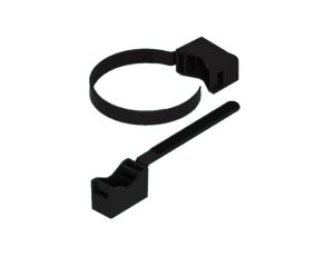 Uchwyt zaciskowy paskowy UZP 13-32 czarny 220192 /20szt/