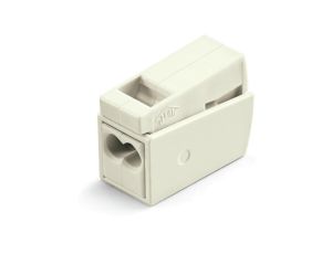 Szybkozłączka przelotowa 3x 1,0-2,5mm2 uniwersalna (na drut / na linkę) 400V/24A ORYGINALNA 100szt. 224-112