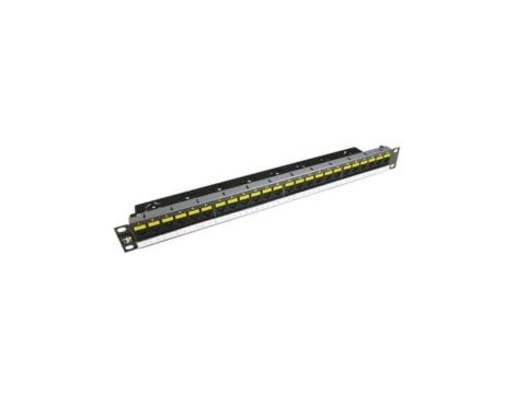 Patch panel RACK 19 kat.5e 24p UTP DG+ 1U grafit Molex