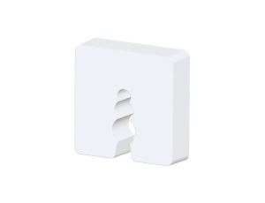 Podkładki dystansowe do wyrównania nierówności 50x50x15mm białe Wkręt-met /50szt/