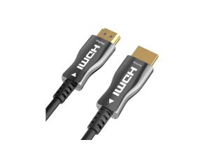 CLAROC Kabel optyczny HDMI 2.0 4K Premium High Speed Ultra HD 4K@60 10m