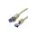 Patchcord S/FTP kat.6A PiMF kabel sieciowy LAN 2x RJ45 linka PoE szary 5m