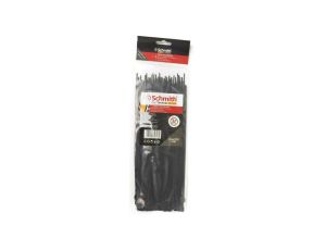 Trytki opaski zaciskowe kablowe 3,6x250 100 szt nylonowe Schmith