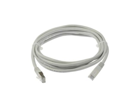 Patchcord FTP kat.5e kabel sieciowy LAN 2x RJ45 linka szary 3m