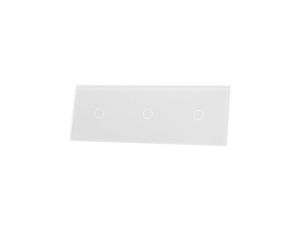 Livolo BIAŁY PANEL SZKLANY 1+1+1 70111-61