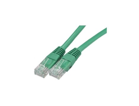 Patchcord UTP kat.6 kabel sieciowy LAN 2x RJ45 linka zielony 3m