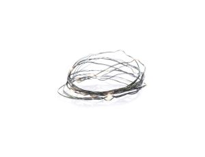 Lampki choinkowe XMAS nano TIMER 2,4W 40LED 4m IP44 ciepły biały D3AW03