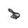 Kabel zasilający Y rozdzielacz Akyga AK-PC-04A CCA 3x0.5mm CEE 7/7 / 2x IEC C13 1.8 m