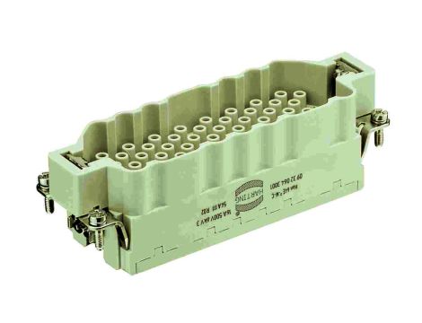Złącze HAN prostokątne męskie 64pin 16A 500V 09320643001