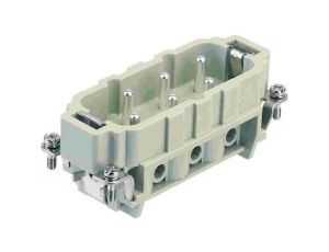 Złącze HAN prostokątne męskie 6-PIN 35A 690V 9310062601