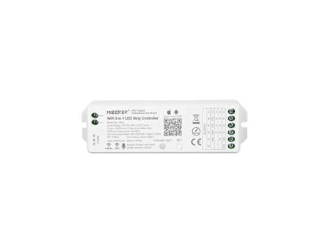 Kontroler led RGBWW RF 5-in-1 WL5 Wi-Fi 8 strefowy 2,4ghz MI-Light RGB + CWiWW rgb+cct