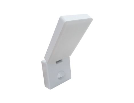 Kinkiet LED 10W 750lm 4000K/neutralna IP65 IK08 z czujnikiem PIR zewnętrzny wodoodporny poliwęglan FLIP W 10W PIR NW GXPS128