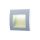 Oprawa LED 3W 100lm 3000K/ciepła IP65 zewnętrzna do zabudowy wodoodporna aluminium WALL 30 3W GRAY WW GXLL012