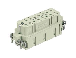 Złącze HAN prostokątne żeńskie 16-PIN 16A 250V 9200163101
