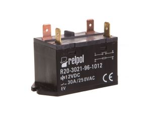 Przekaźnik przemysłowy 1Z 30A 12V DC AgSnO2 R20-3021-96-1012 2611748