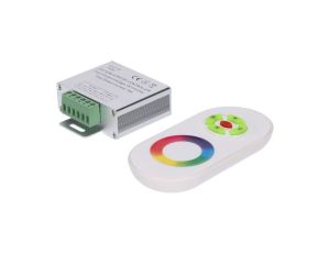 Sterownik LED RGB 3x6A touch RF biały 12-24V Prescot