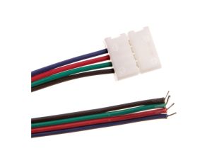 Złączka XC11 do taśm led RGB z przewodem 2m