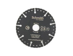 Tarcza diamentowa do cięcia uniwersalna 125mm Schmith